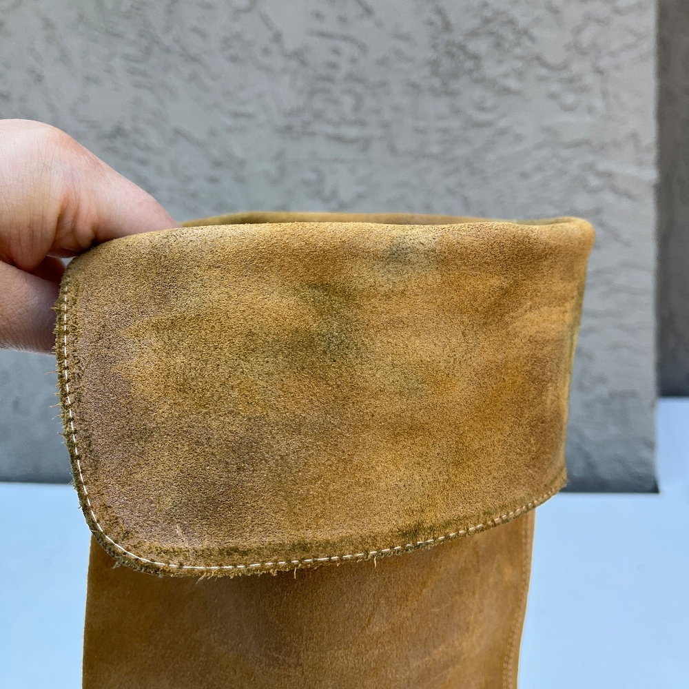 FRYE AND CO. Over the Knee Tan Leather Boots - Picture 9 of 16